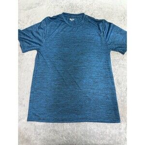 Men’s ESSENTIAL COLLECTION Heather Blue Performance T-Shirt Size XL
